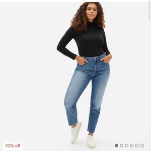 Everylane Cheeky Curvy Straight Jean